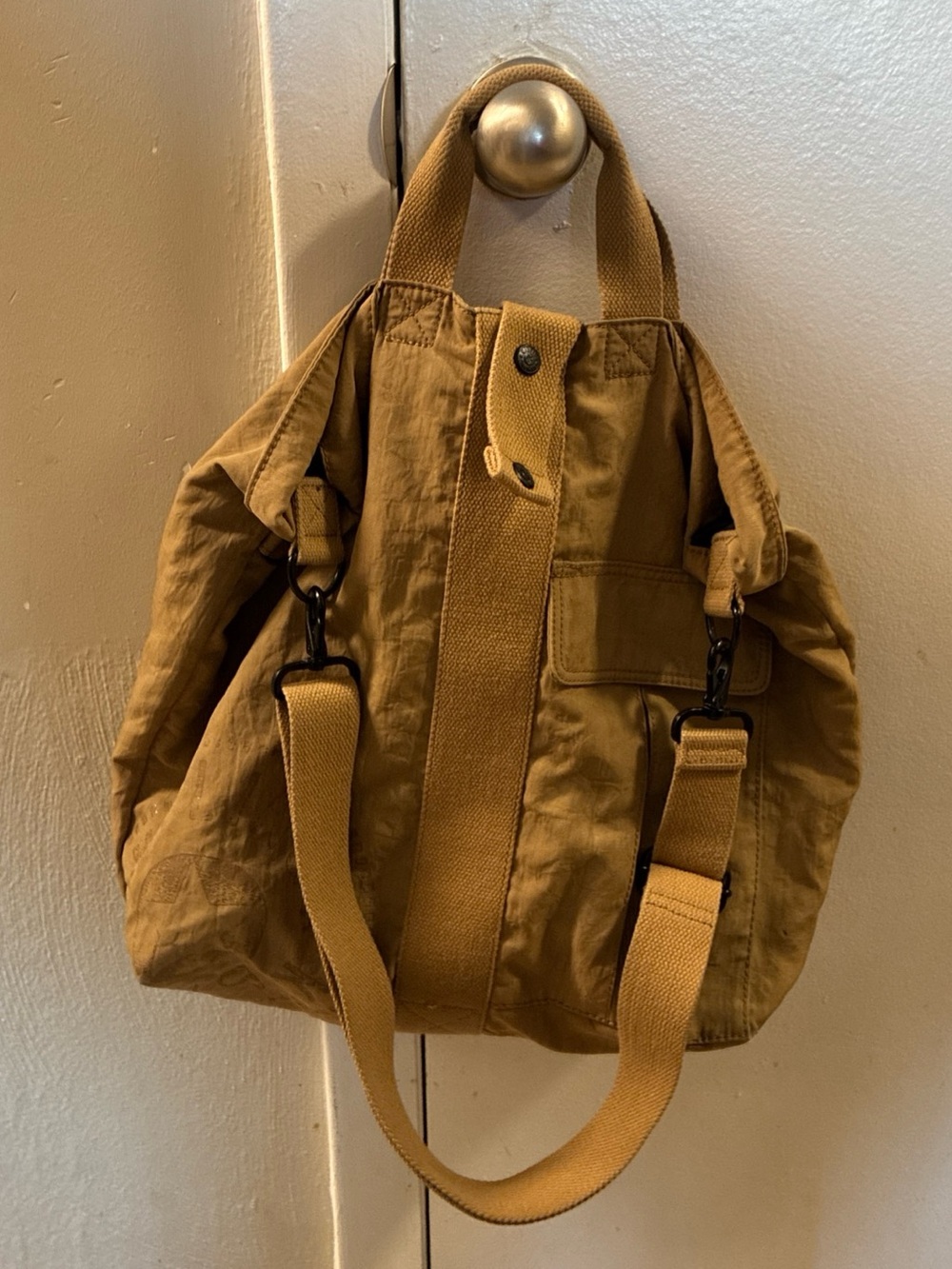 Kipling Men's Crossbody Bag in Mustard